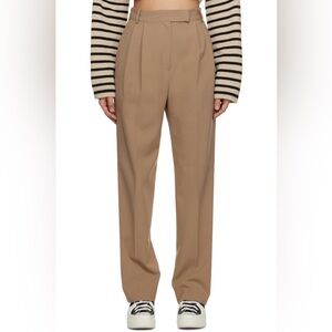 The Frankie Shop Tan Trousers, Small